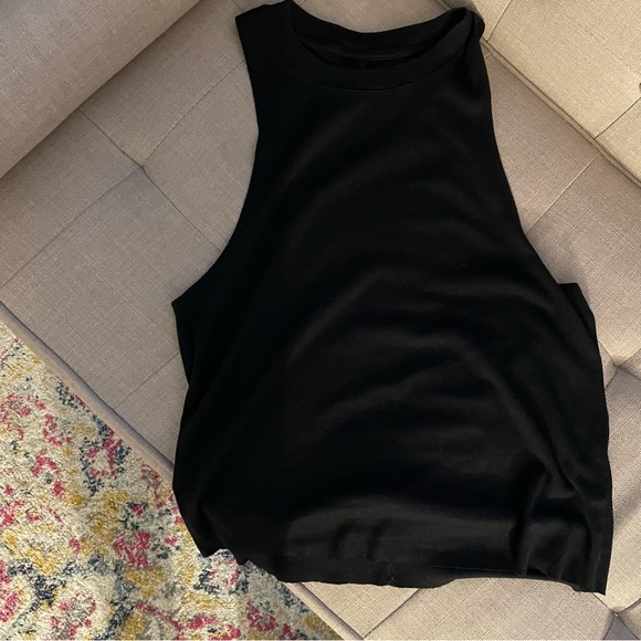 Bandier All Access The Dynamic Tank in Black Size XS - Sleeveless Workout Top - Picture 8 of 8